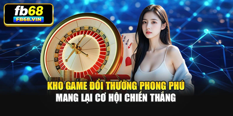 Kho game đổi thưởng phong phú mang lại cơ hội chiến thắng